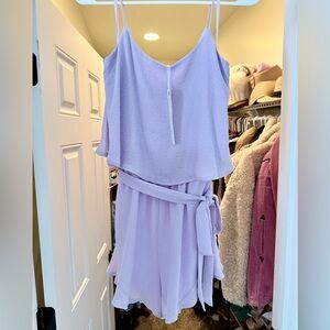 She + Sky Lavender Jumpsuit